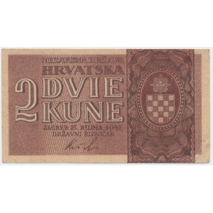 Croatia, 2 Kune 1942