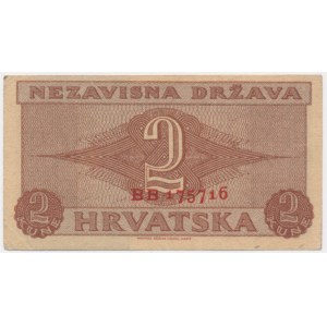 Croatia, 2 Kune 1942