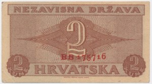 Croatia, 2 Kune 1942