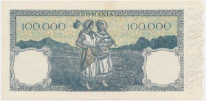 Romania, 100.000 Lei 1946