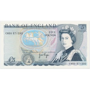Great Britain, 5 Pounds (1973-1980)