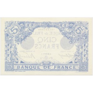 France, 5 Francs 1915