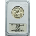 Switzerland, 5 Francs Bern 1948 - Constitution