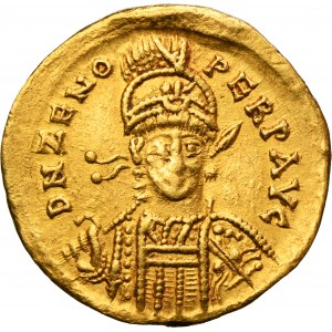 Roman Imperial, Zeno, Solidus