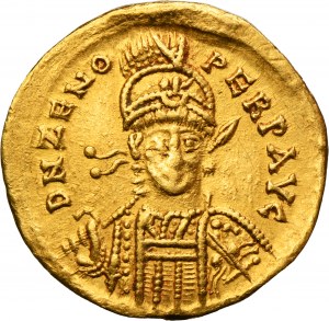 Roman Imperial, Zeno, Solidus
