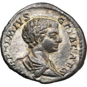 Roman Imperial, Geta, Denarius
