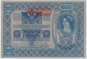 Austria, 1.000 Kronen 1902