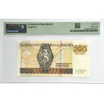 200 złotych 2015 - BX 7777777 - PMG 65 EPQ - SOLID