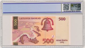 Lithuania, 500 Litu 2000 - PCGS 67 OPQ