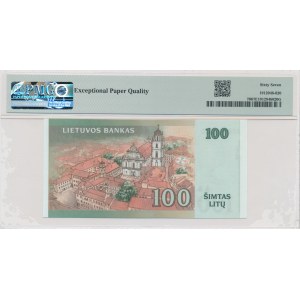 Lithuania, 100 Litu 2007 - PMG 67 EPQ