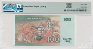 Lithuania, 100 Litu 2007 - PMG 67 EPQ