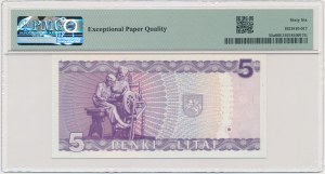 Lituanie, 5 litas 1993 - PMG 66 EPQ