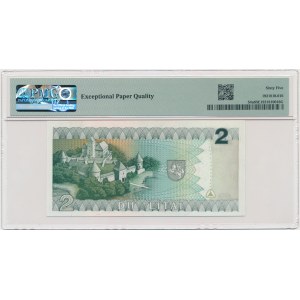 Lithuania, 2 Litai 1993 - PMG 65 EPQ