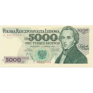 5.000 złotych 1982 - Y -