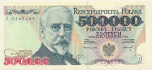 500.000 złotych 1993 - E -
