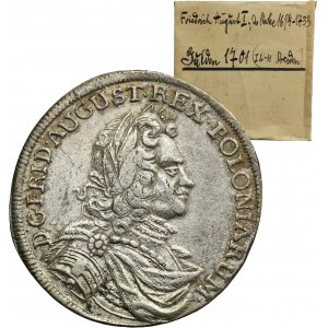 Augustus II the Strong, 2/3 Thaler (gulden) Dresden 1701 ILH