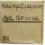 Augustus II the Strong, 2/3 Thaler (gulden) Dresden 1701 ILH
