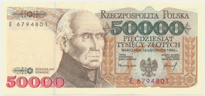50,000 PLN 1993 - E -
