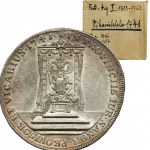 August III of Poland, Vicariate Thaler Dresden 1741