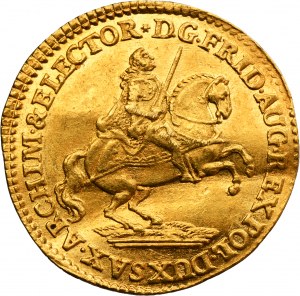 Augustus III of Poland, Vicariate Ducat Dresden 1741