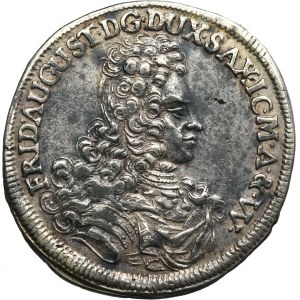 Germany, Electorate of Saxony, Friedrich August I, 2/3 Thaler Dresden 1696 IK