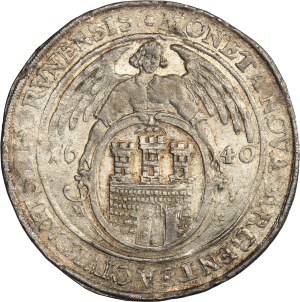 Ladislaus IV Vasa, Thaler Thorn 1640 MS - RARE
