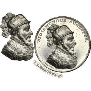 Medal from the Royal Suite, Sigismund II Augustus - RARE, SILVER, Reichel
