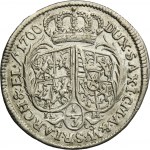 August II the Strong, 1/3 Thaler Dresden 1700 ILH - VERY RARE