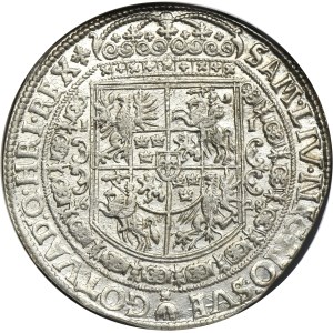 Sigismund III Vasa, Thaler Bromberg 1628 II - NGC MS61 - RARE