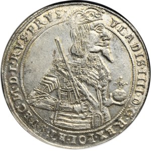 Ladislaus IV of Poland, Thaler Thorn 1638 II - NGC MS61