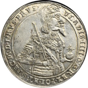 Ladislaus IV of Poland, Thaler Thorn 1638 II - NGC MS61
