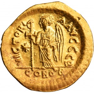 Byzantine Empire, Justin I, Solidus