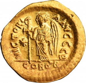Empire byzantin, Justin Ier, Solidus
