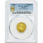 Silesia, Duchy of Neisse, Joseph von Hohenlohe-Bartenstein, Ducat Neisse 1796 -PCGS MS61 - VERY RARE