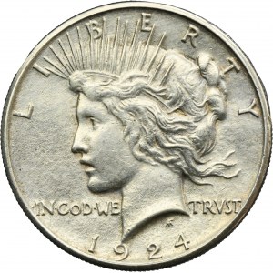 USA, 1 San Francisco Dollar 1924 S - Peace