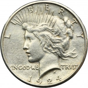 USA, 1 Dollar San Francisco 1924 S - Paix