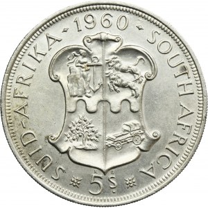 South Africa, Elizabeth II, 5 Shillings Pretoria 1960 - 50 Years of the Union of South Africa