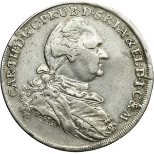 Germany, Electorate of Bavaria, Charles II Theodore, Munich Thaler 1779 HST
