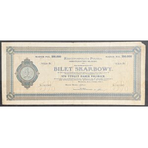 5% Bilet Skarbowy, Seria IV - 100.000 mkp 1923