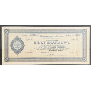 5% Bilet Skarbowy, Seria IV - 100.000 mkp 1923