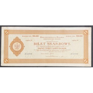 5% Bilet Skarbowy, Seria IV - 500.000 mkp 1923