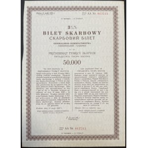 3,5% Bilet Skarbowy GG, Litera AA, IX transza - 50.000 zł