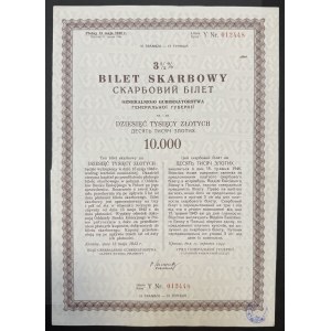 3,5% Bilet Skarbowy GG, Litera Y, IX transza - 10.000 zł