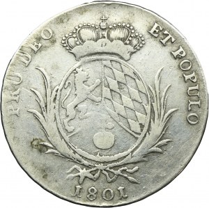 Germany, Kingdom of Bavaria, Maximilian IV Joseph, Thaler Munich 1801