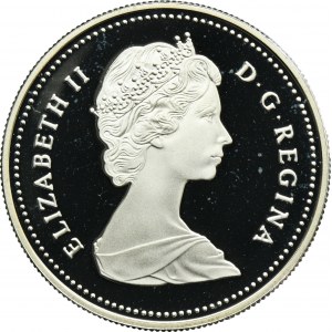 Canada, Elizabeth II, 1 Dollar Ottawa 1989 - 200th Anniversary of the MacKenzie River