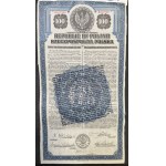 6% Pożyczka Dolarowa 1920, skonwertowana na 4,5%, obligacja 50 i 100 dolarów - zestaw 2 szt.