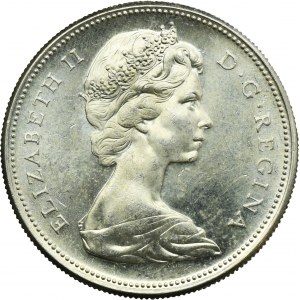 Canada, Elizabeth II, 1 Dollar Ottawa 1967 - Confederation