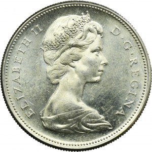 Canada, Elizabeth II, 1 Dollar Ottawa 1967 - Confederation
