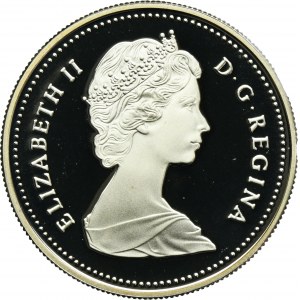 Canada, Elizabeth II, 1 Dollar Ottawa 1989 - 200th Anniversary of the MacKenzie River