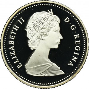 Canada, Elizabeth II, 1 Dollar Ottawa 1989 - 200th Anniversary of the MacKenzie River